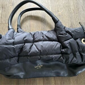 Kate Spade Black Puffer bag